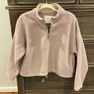Warm half zip Sherpa from American Eagle